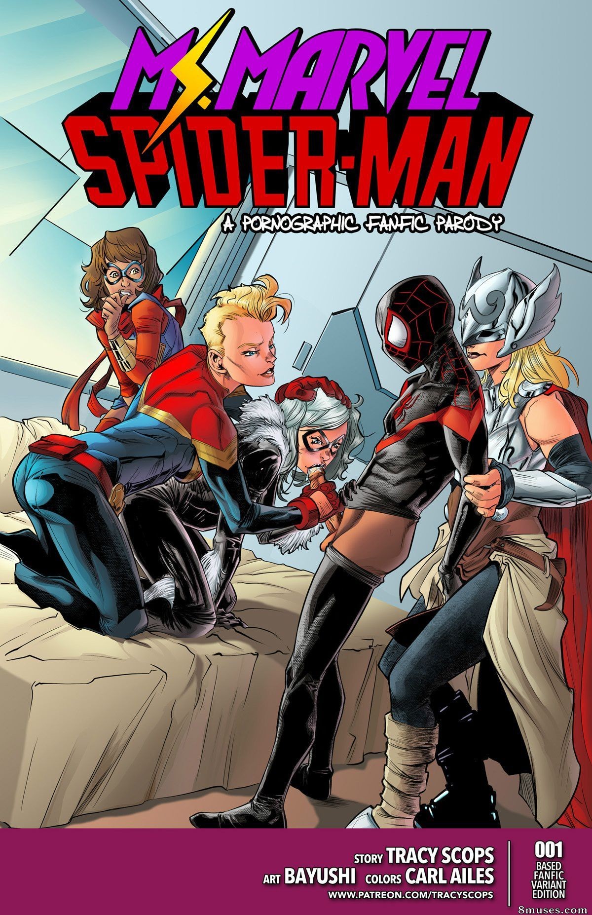 Tracy Scops Comics_Ms_ Marvel Spiderman