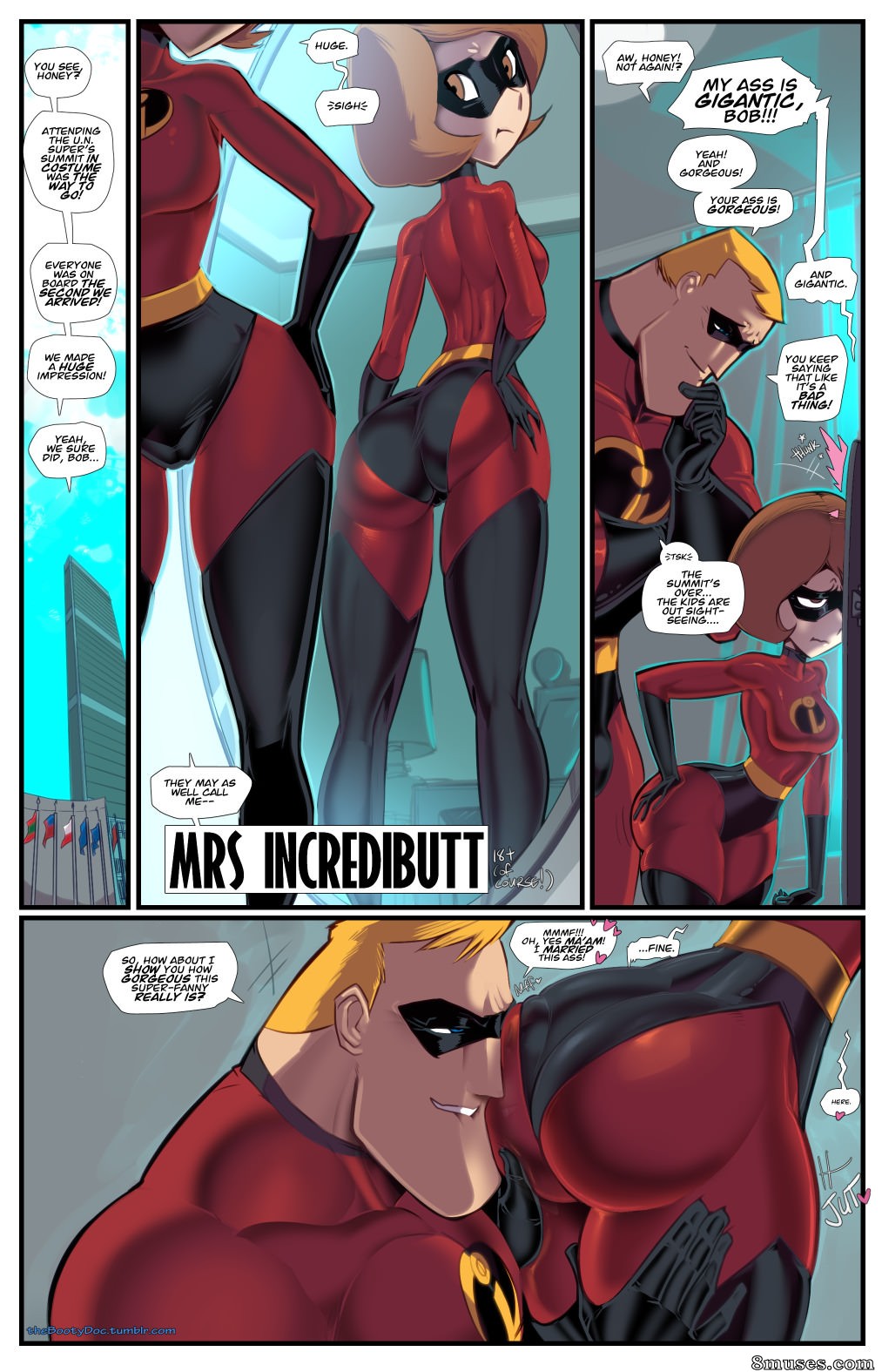 Fred Perry Comics_Mrs Incredibutt