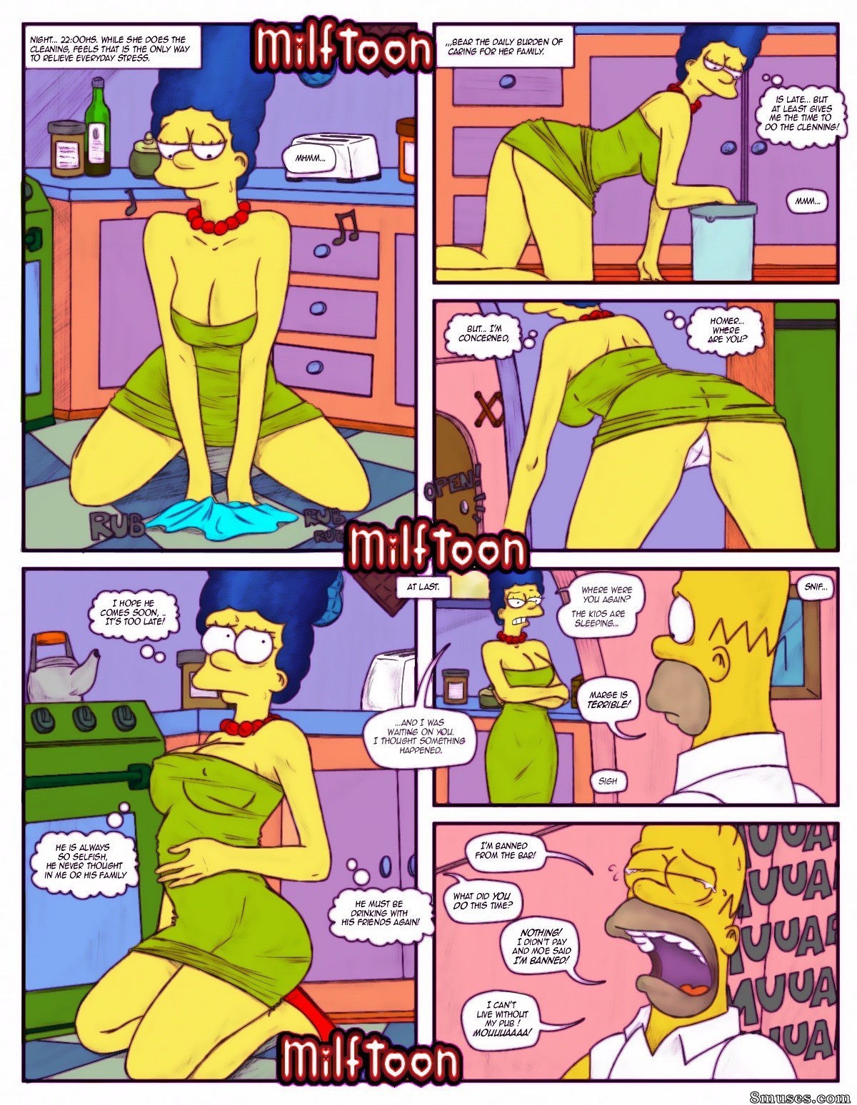 Milftoon Comics_The Simpsons