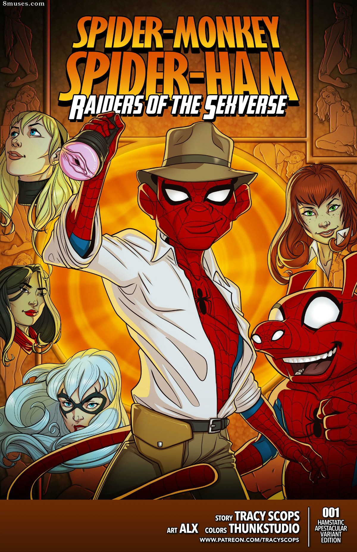 Tracy Scops Comics_Raiders Of The Sexverse
