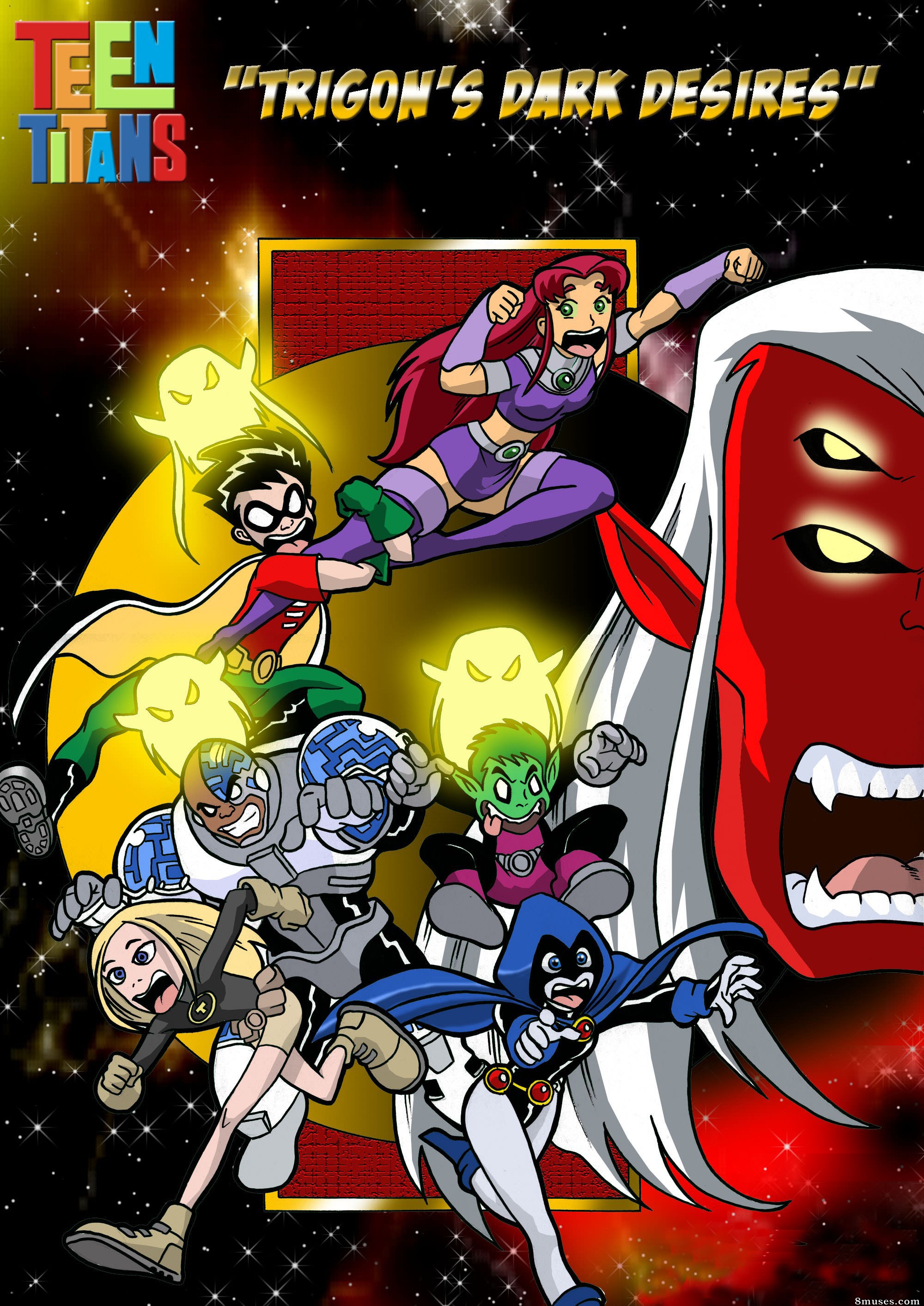 Palcomix Comics_Teen Titans Trigons Dark Desires