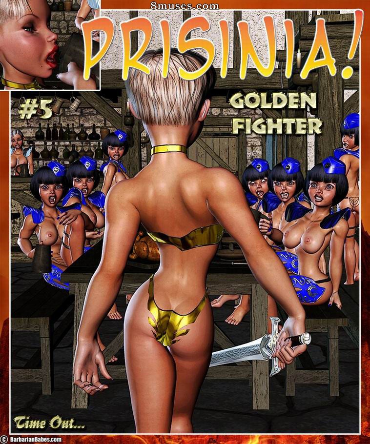 Prisinia - Luchadora dorada - Número 5 - Página 1