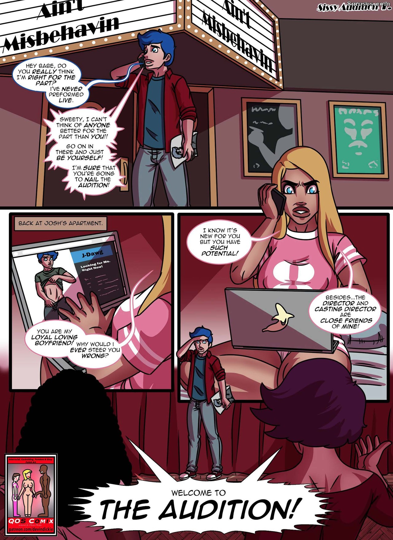 Devin Dickie Comics - Sissy Audition - Page 2