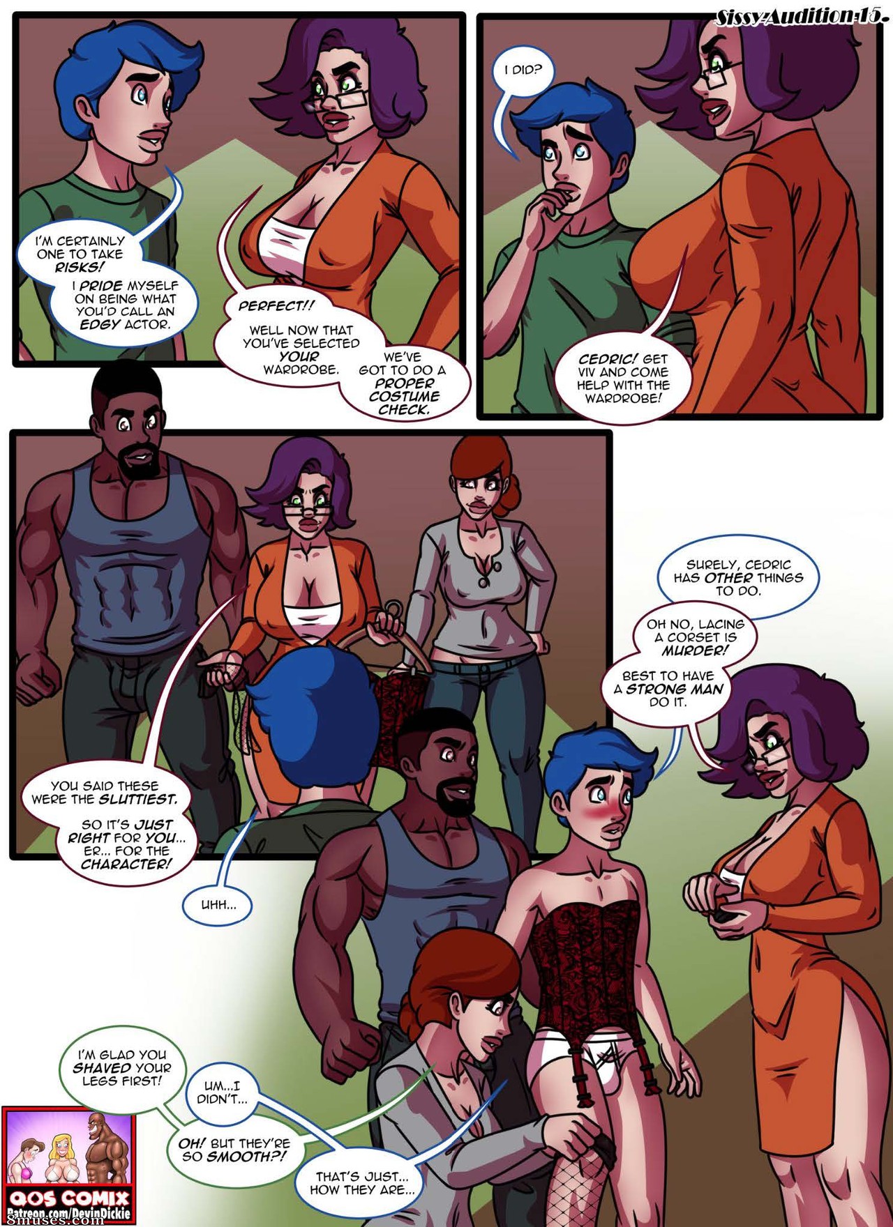 Devin Dickie Comics - Audição sissy - Página 16