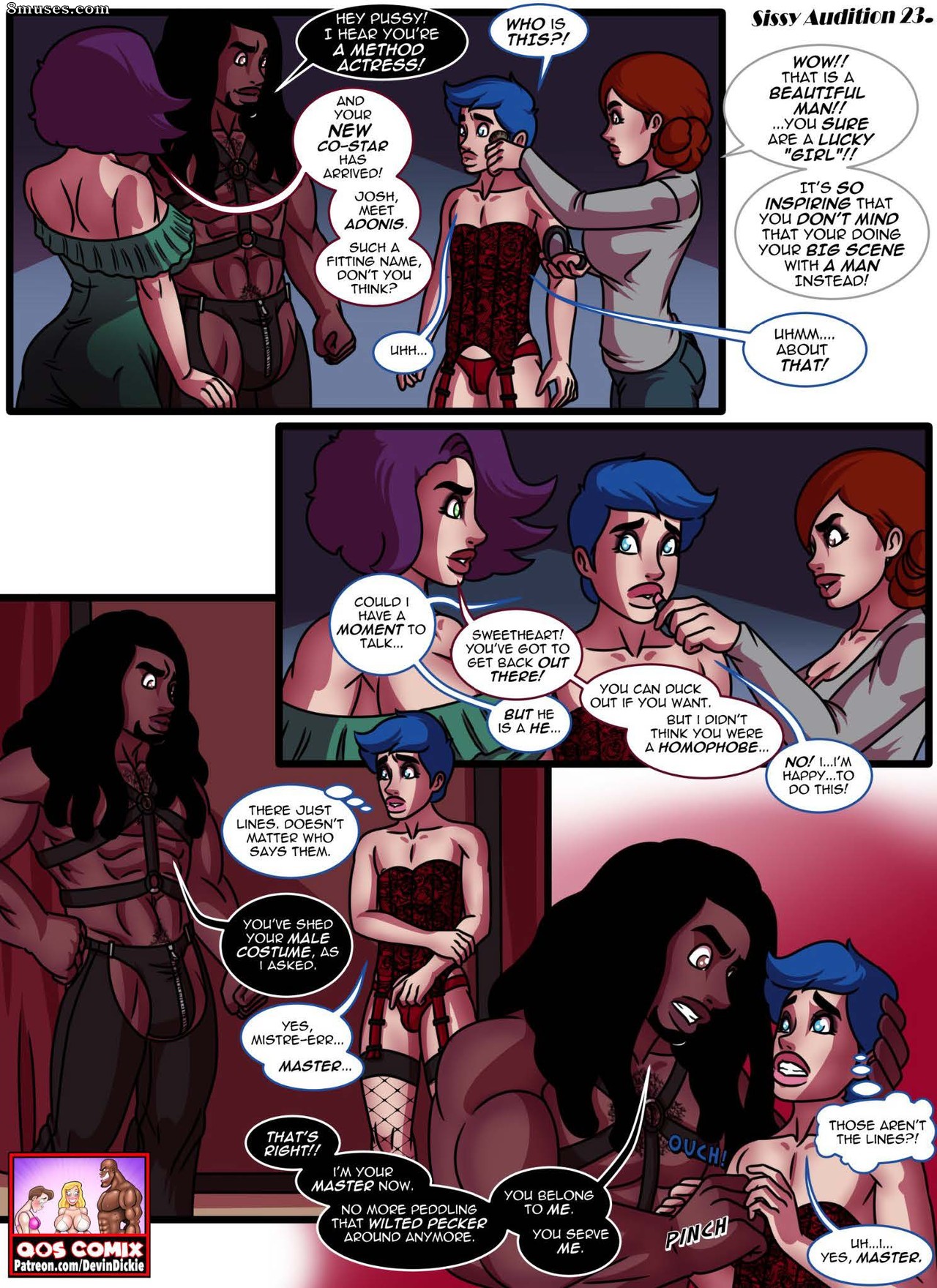 Devin Dickie Comics - Sissy Audition - Page 24