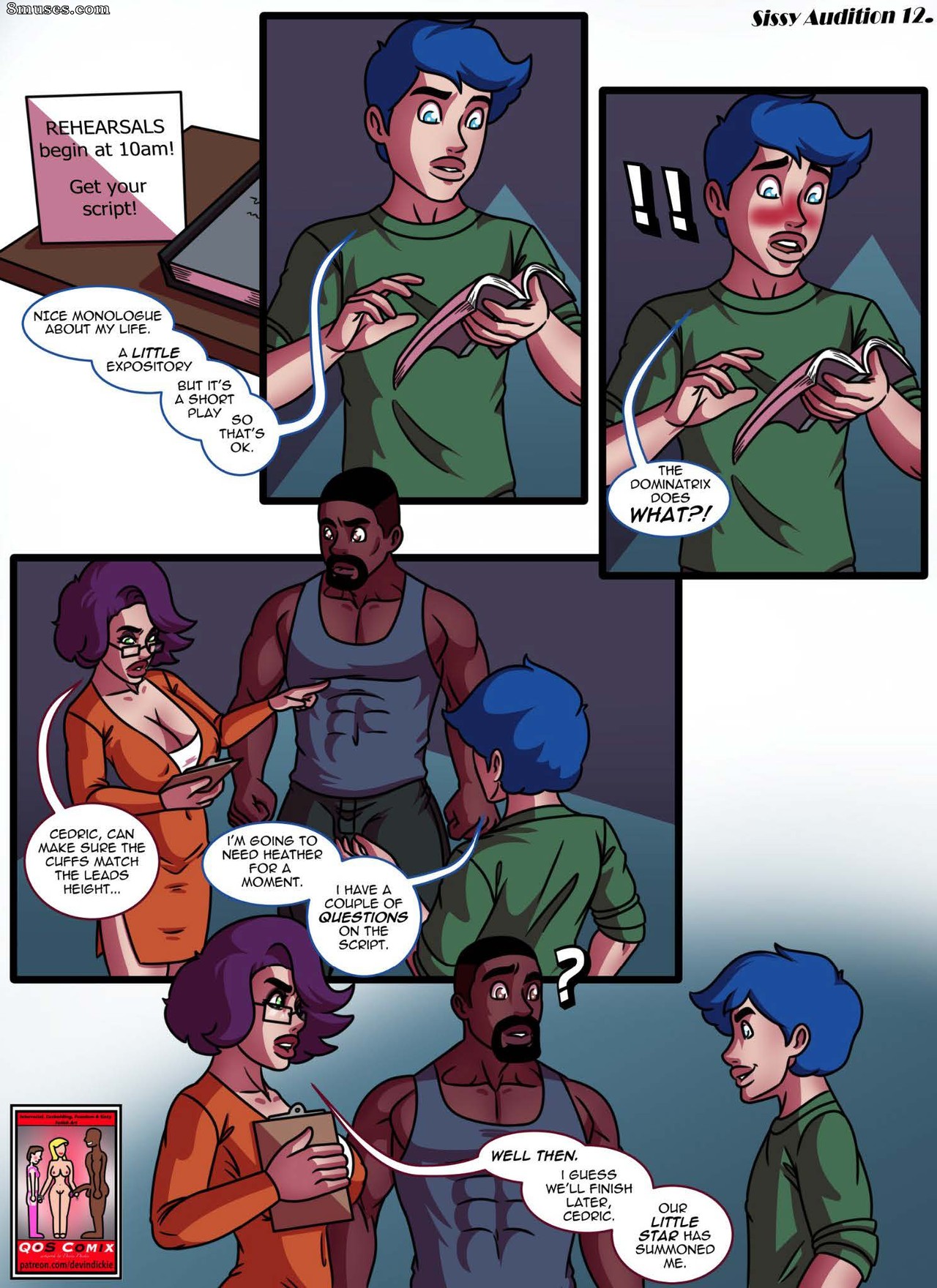 Devin Dickie Comics - Sissy Audition - Page 13