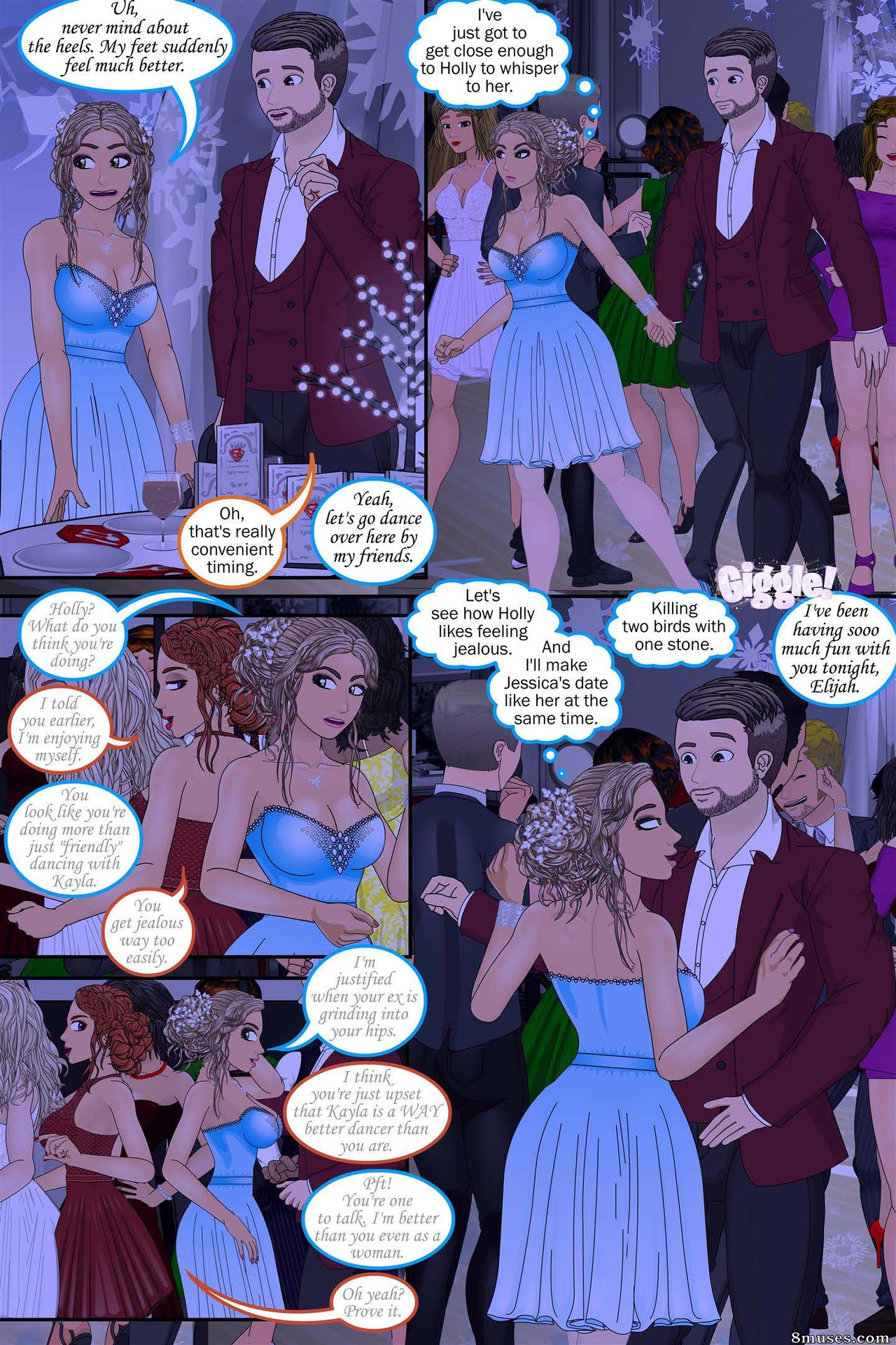 Sapphirefoxx - Different Pespectives - The Substitute Dance - Page 20