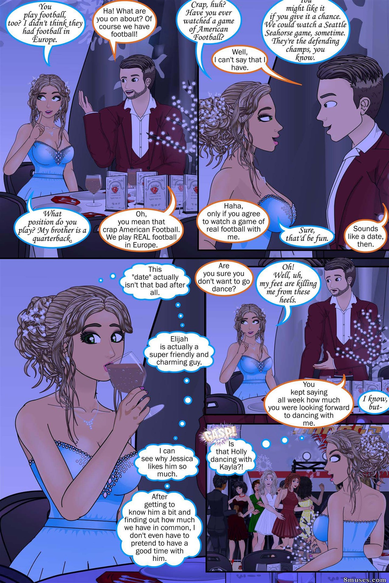 Sapphirefoxx - Different Pespectives - The Substitute Dance - Page 19
