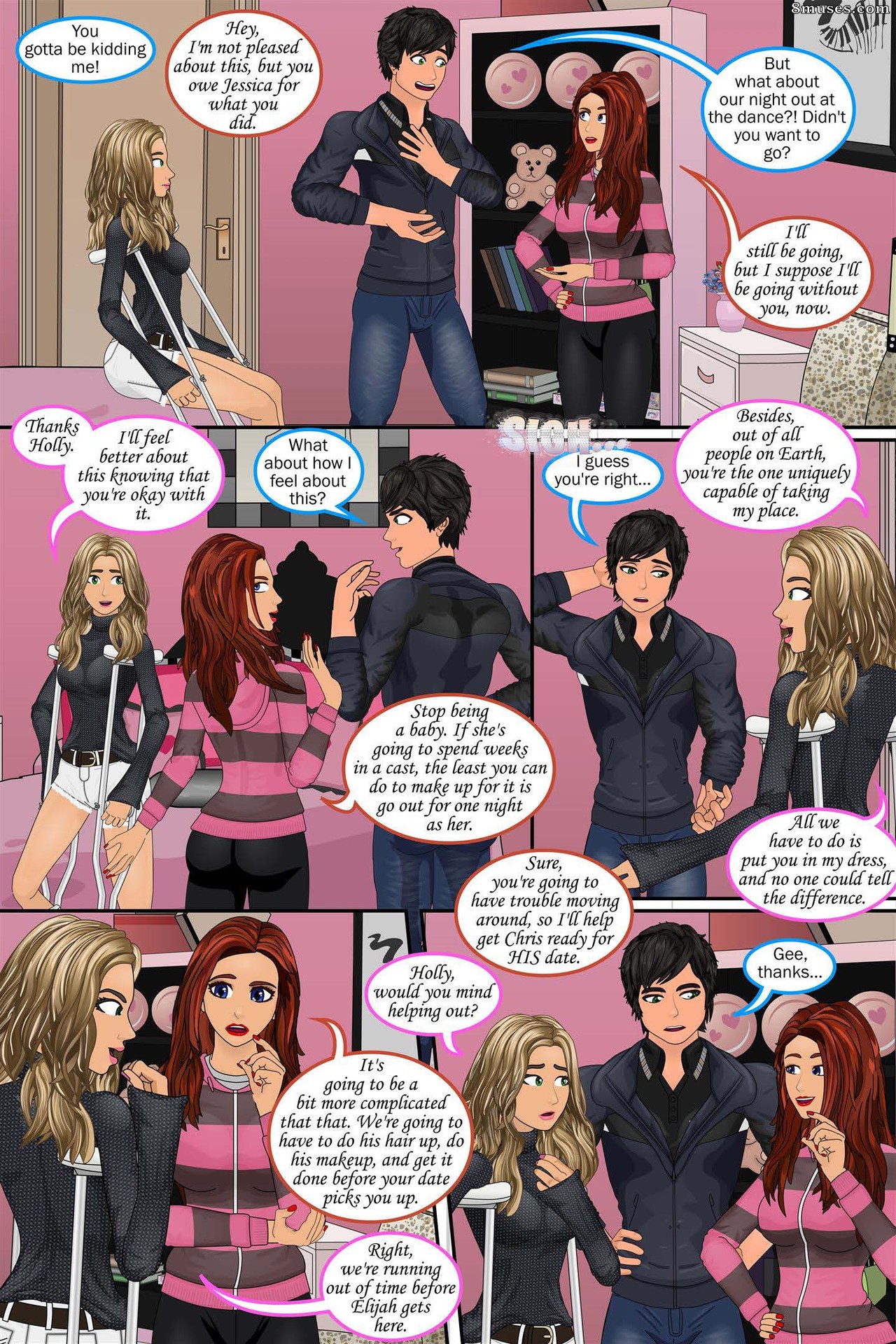 Sapphirefoxx - Different Pespectives - The Substitute Dance - Page 3