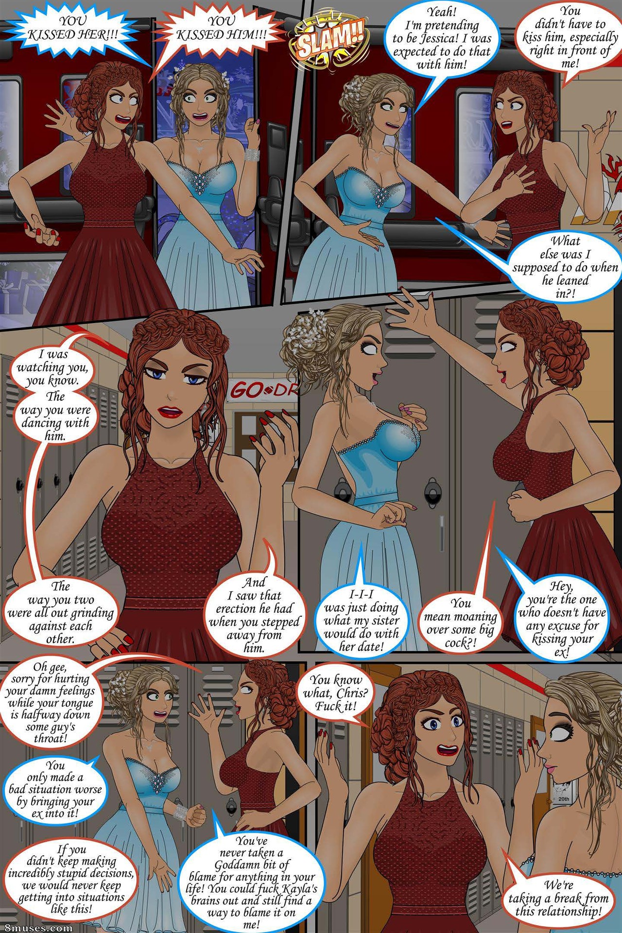 Sapphirefoxx - Different Pespectives - The Substitute Dance - Page 27