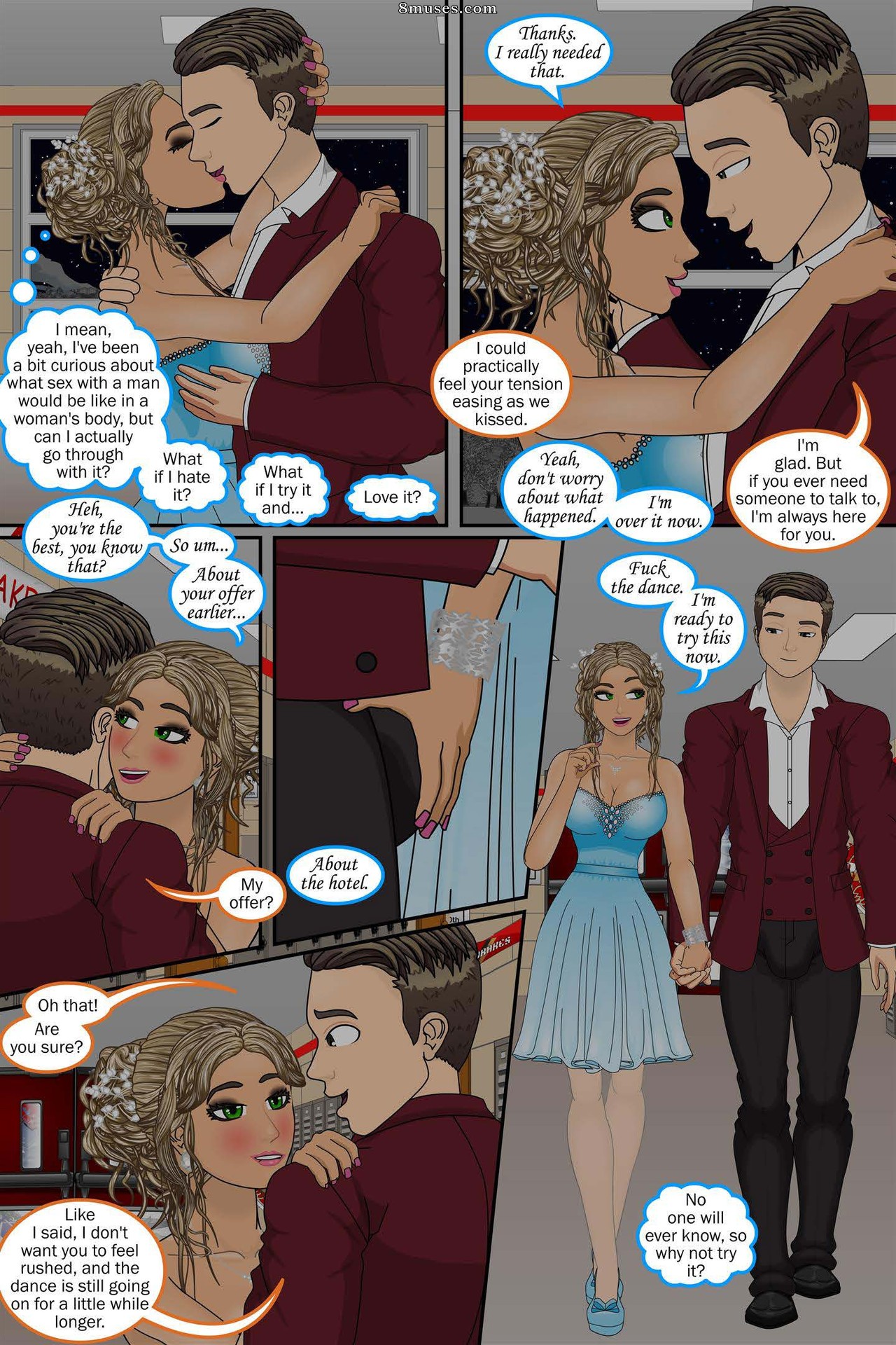 Sapphirefoxx - Different Pespectives - The Substitute Dance - Page 30