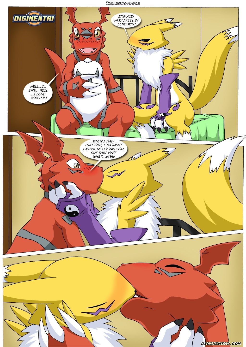 Digihentai Comics - Renamons Big Secret - Page 7