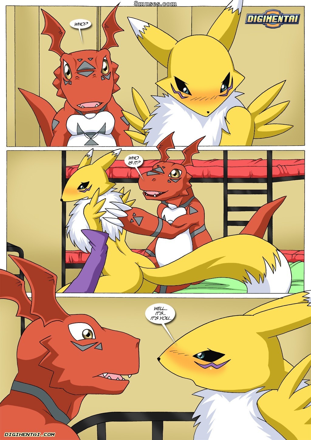 Digihentai Comics - Renamons Big Secret - Page 6