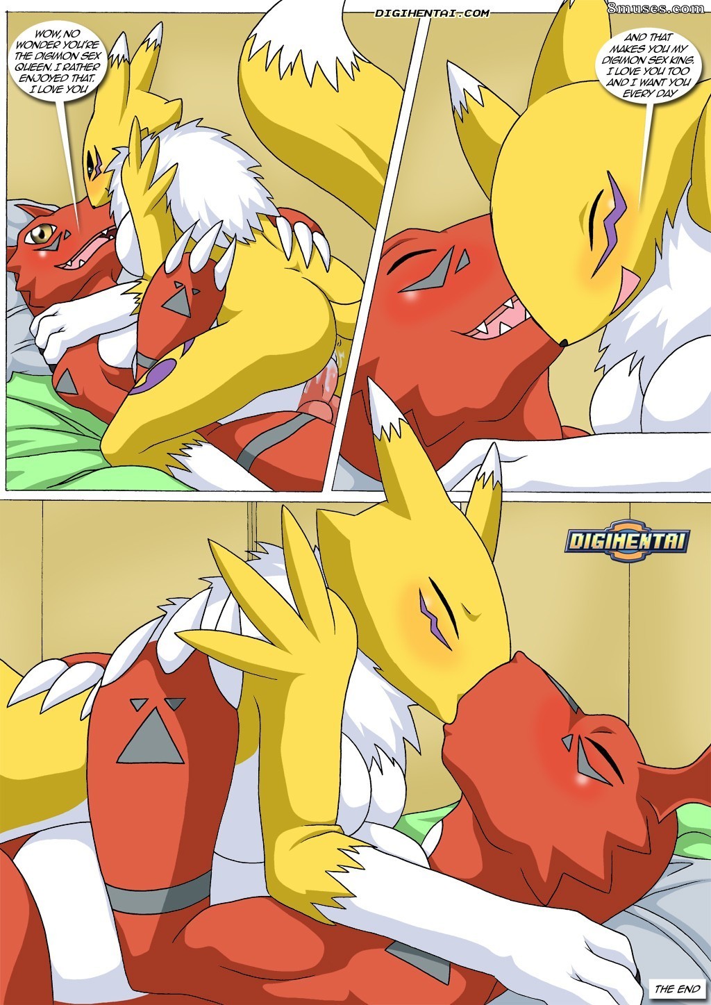Digihentai Comics - O grande segredo de Renamon - Página 13