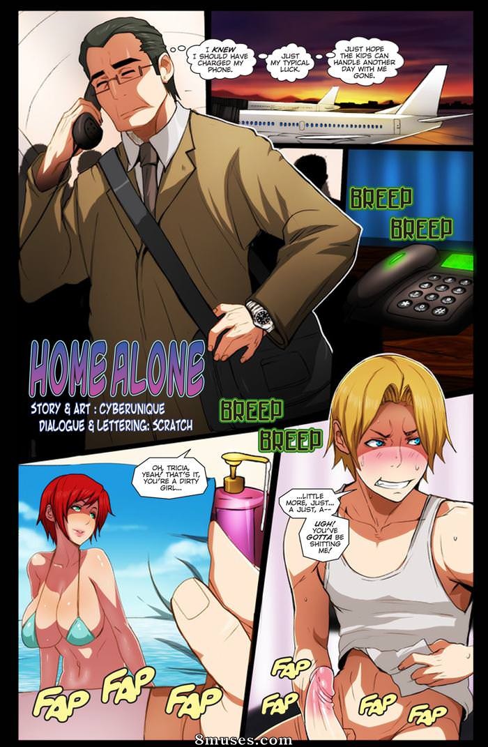 HentaiTNA.com Comics - Solo en casa - Página 3
