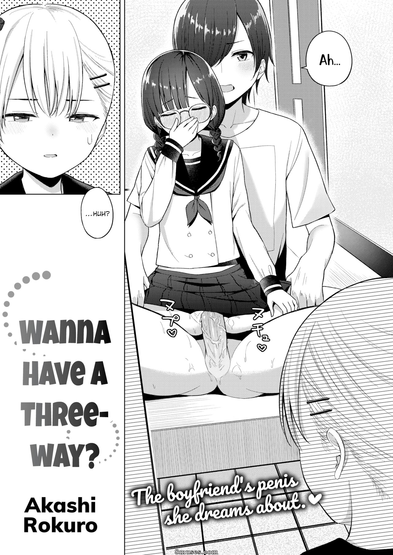 Page 2 | Fakku-Comics/Akashi-Rokuro/Wanna-Have-a-Threeway | 8muses - Sex  Comics