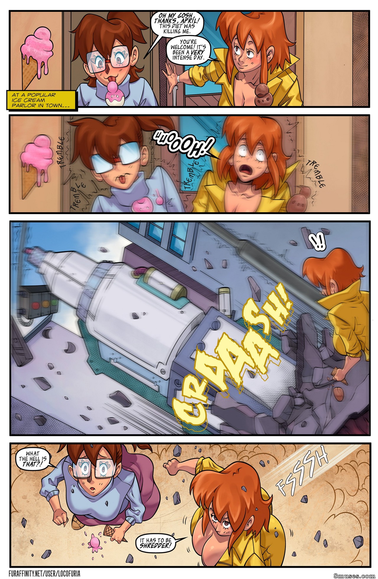 Locofuria Comics - ASSteroids and Ice Cream - Page 6