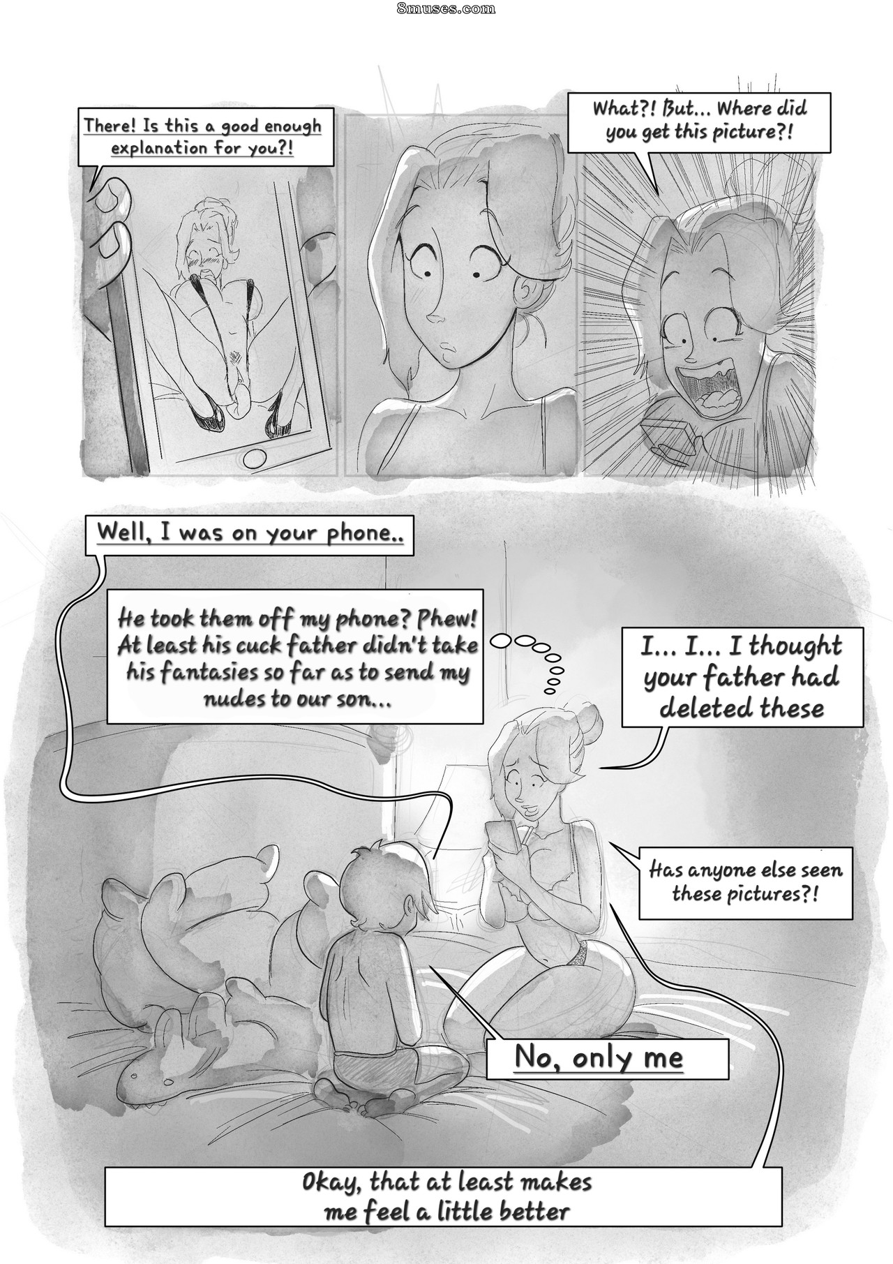 Pinktoon - One Night with Mom - Page 11