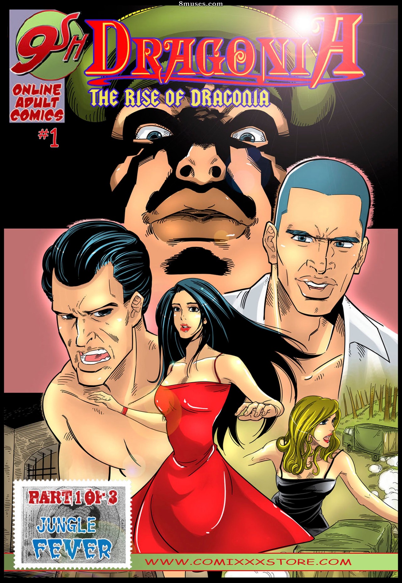 9 Superheroines Comics - Dragonia - El ascenso de Dragonia - Página 1