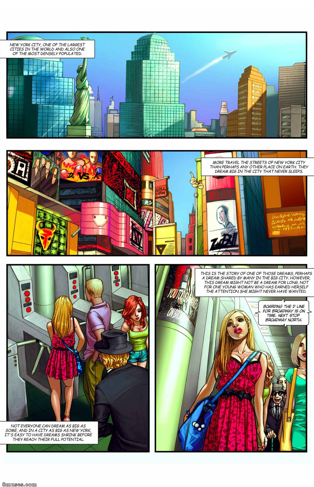 Giantess Club Comics - Réussir à Broadway - Page 3