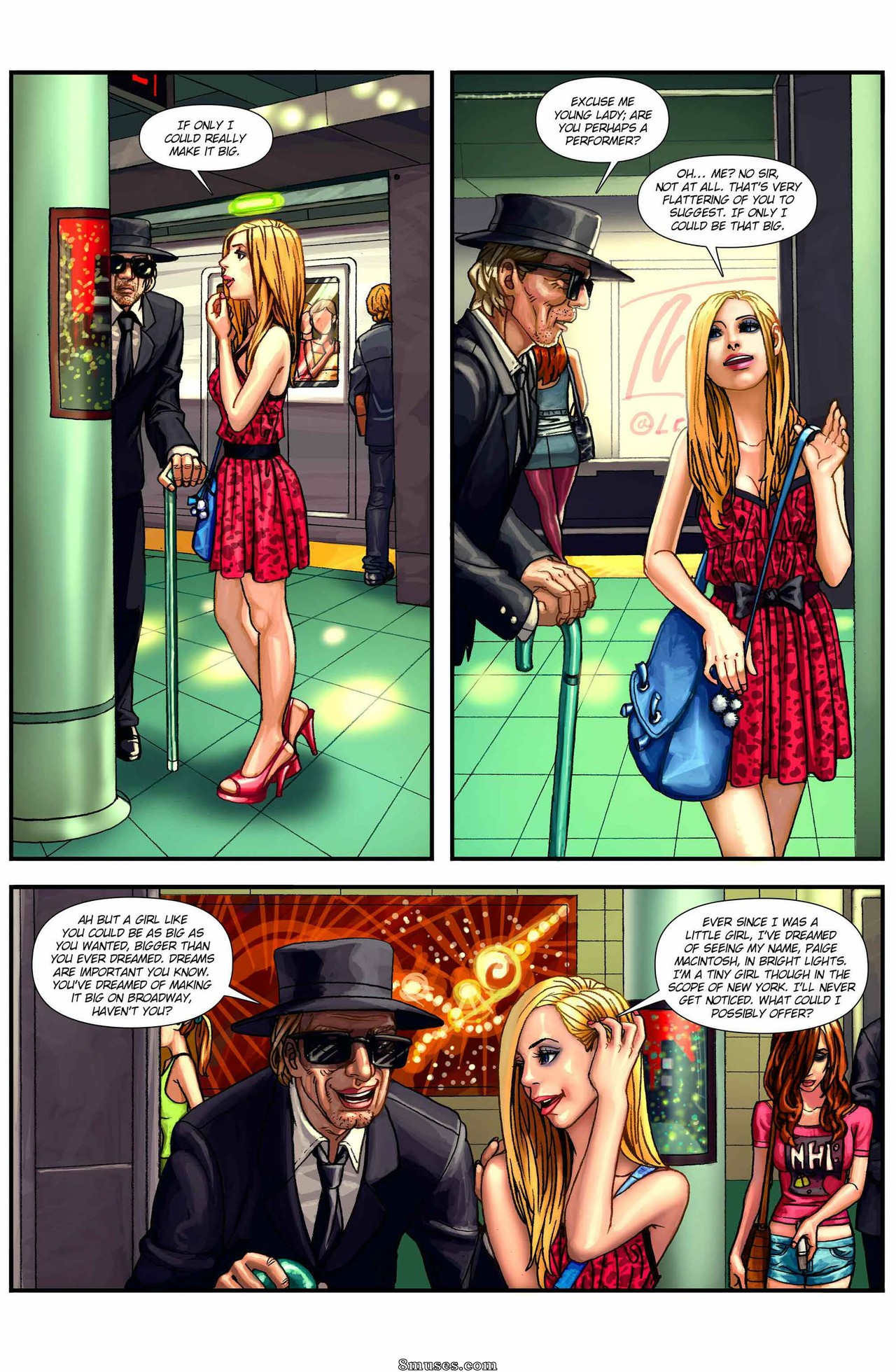Giantess Club Comics - Conquistando a Broadway - Página 4