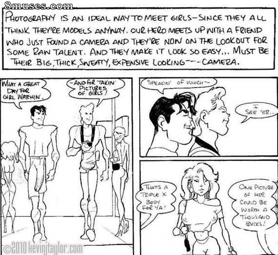 Kevin Taylor Adult Comics - Les photo-phornicateurs de Garçon Bleu - Page 2