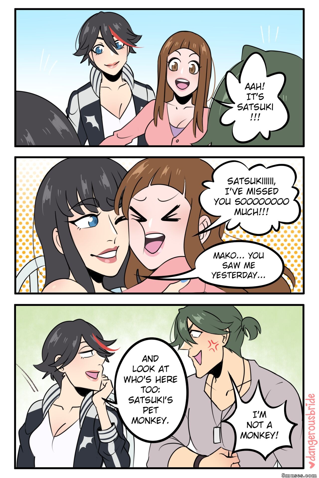 Dangerous Bride - Satsuki Kiryuuin (Kill la Kill) - Page 4