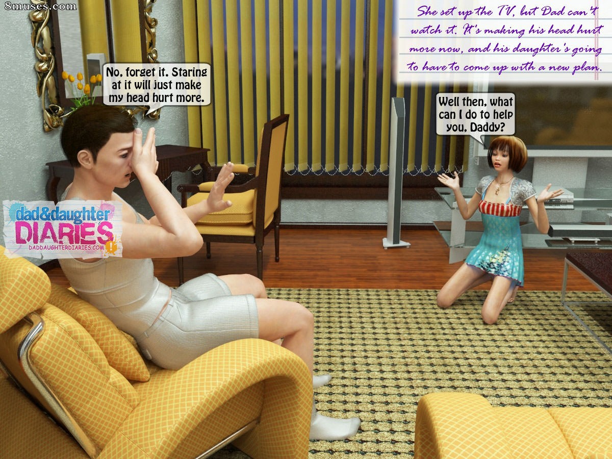 Dad and Daughter Diaries Comics - Dor de cabeça - Página 8