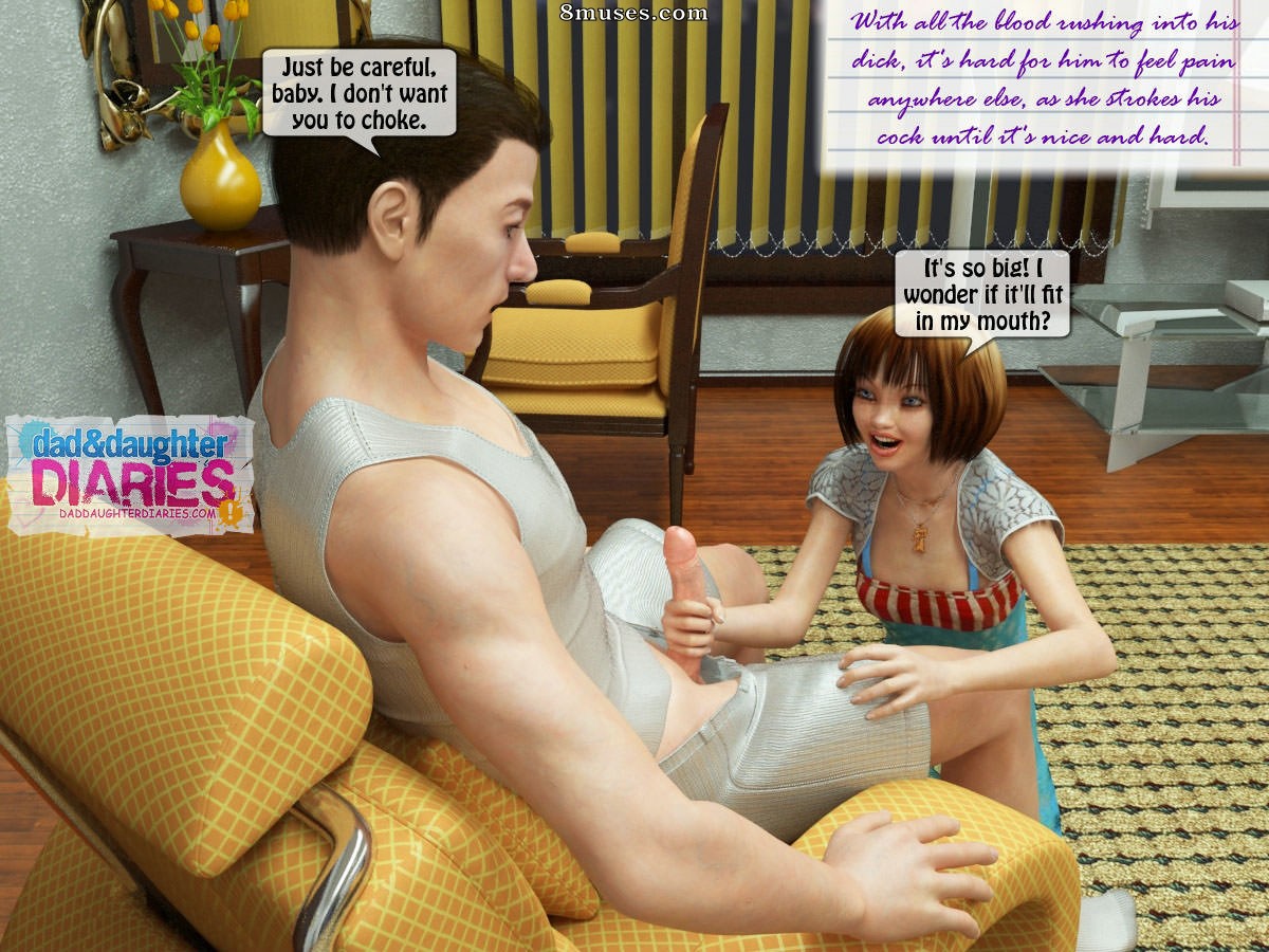Dad and Daughter Diaries Comics - Headache - Page 14