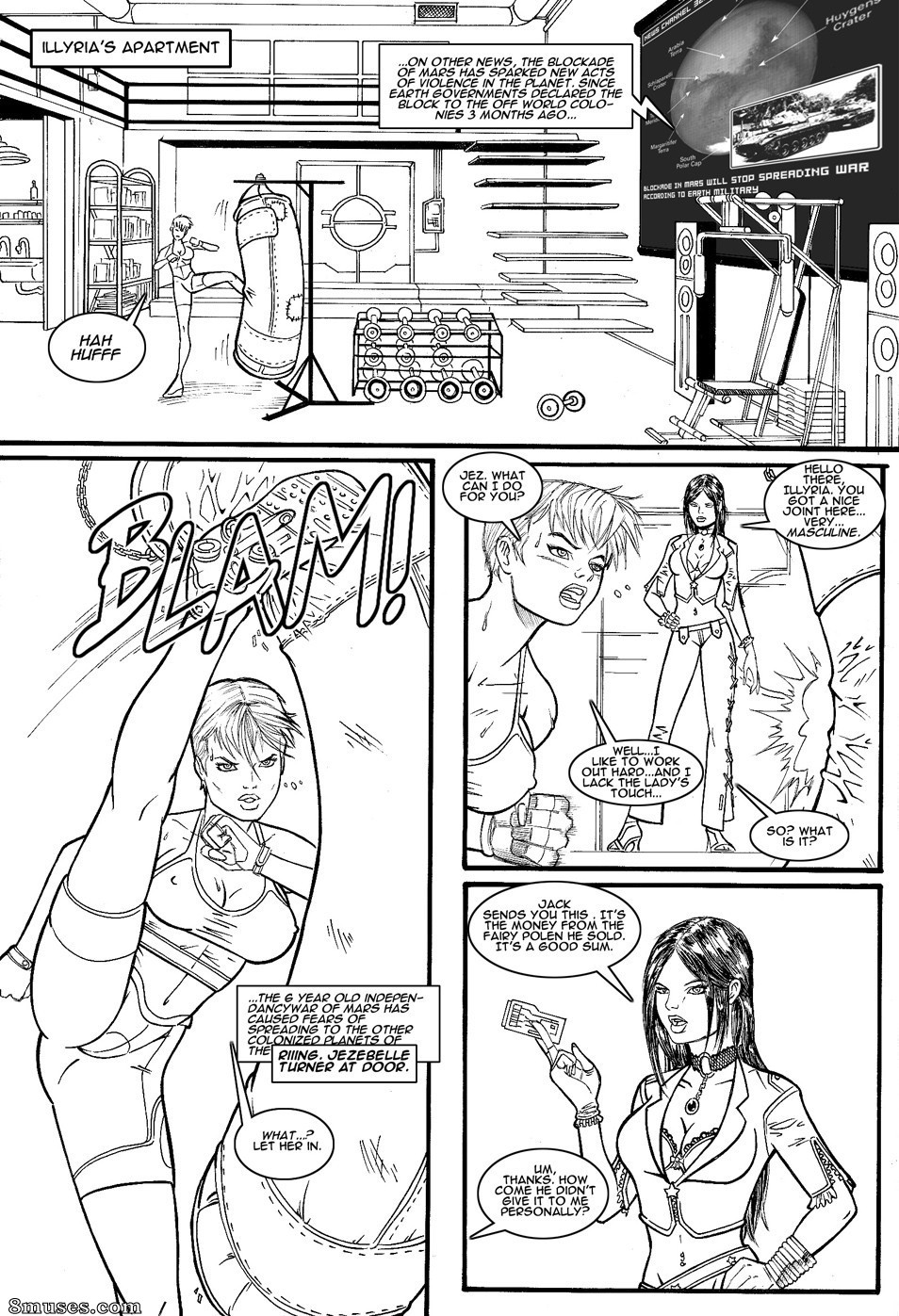 Pretty Sexy Bounty Hunter Illyria - Issue 5 - Page 3