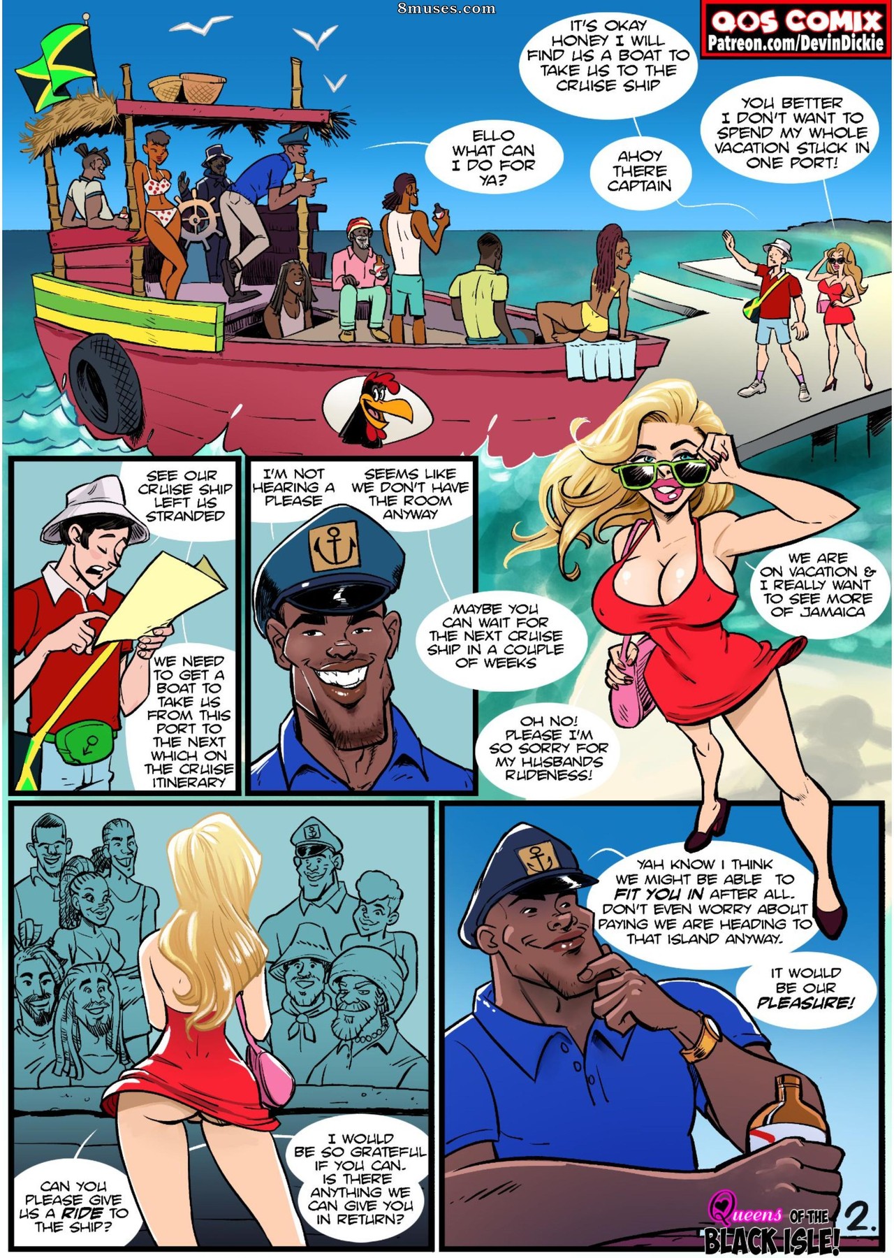 Devin Dickie Comics - Queens of the Black Isle - Page 3