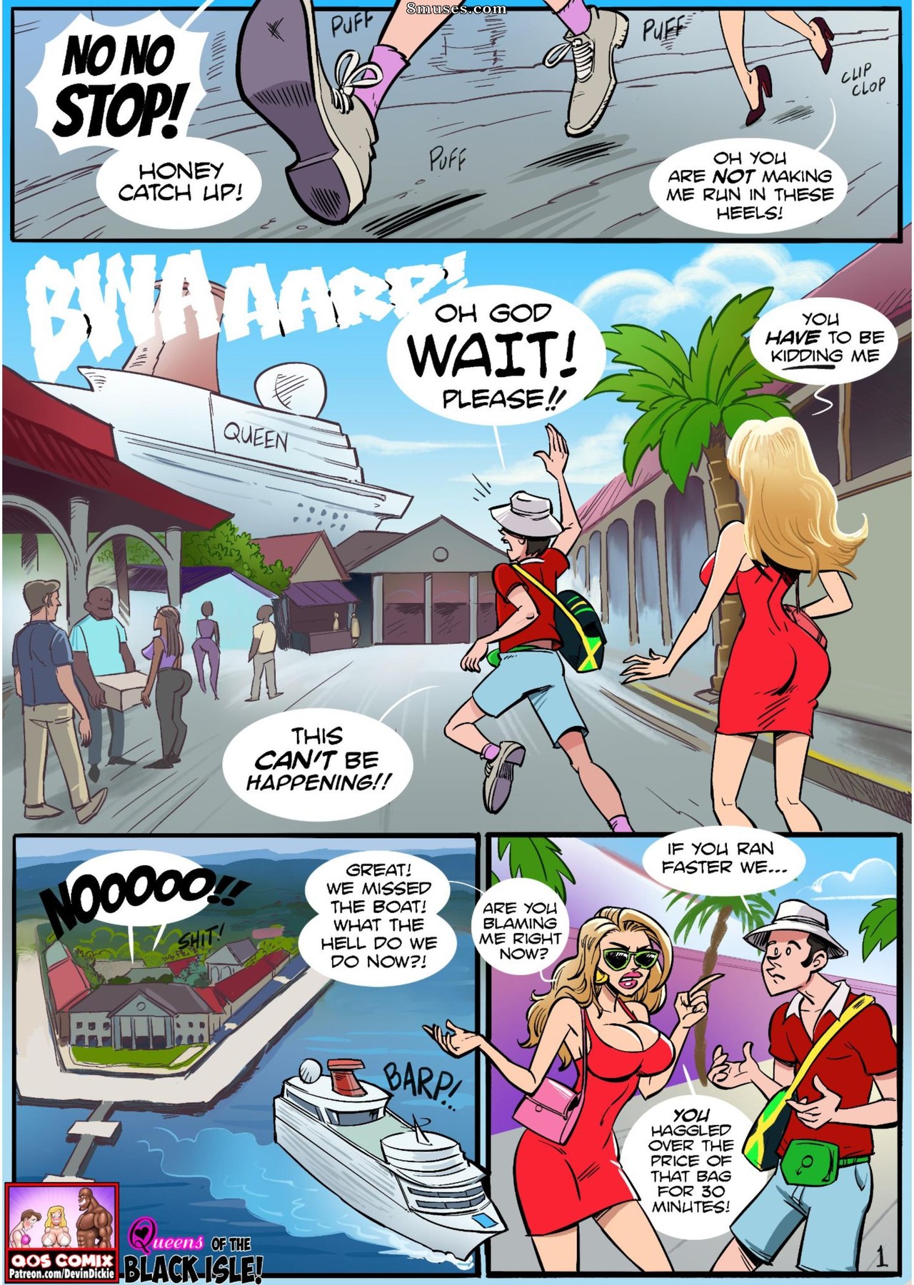 Devin Dickie Comics - Queens of the Black Isle - Page 2