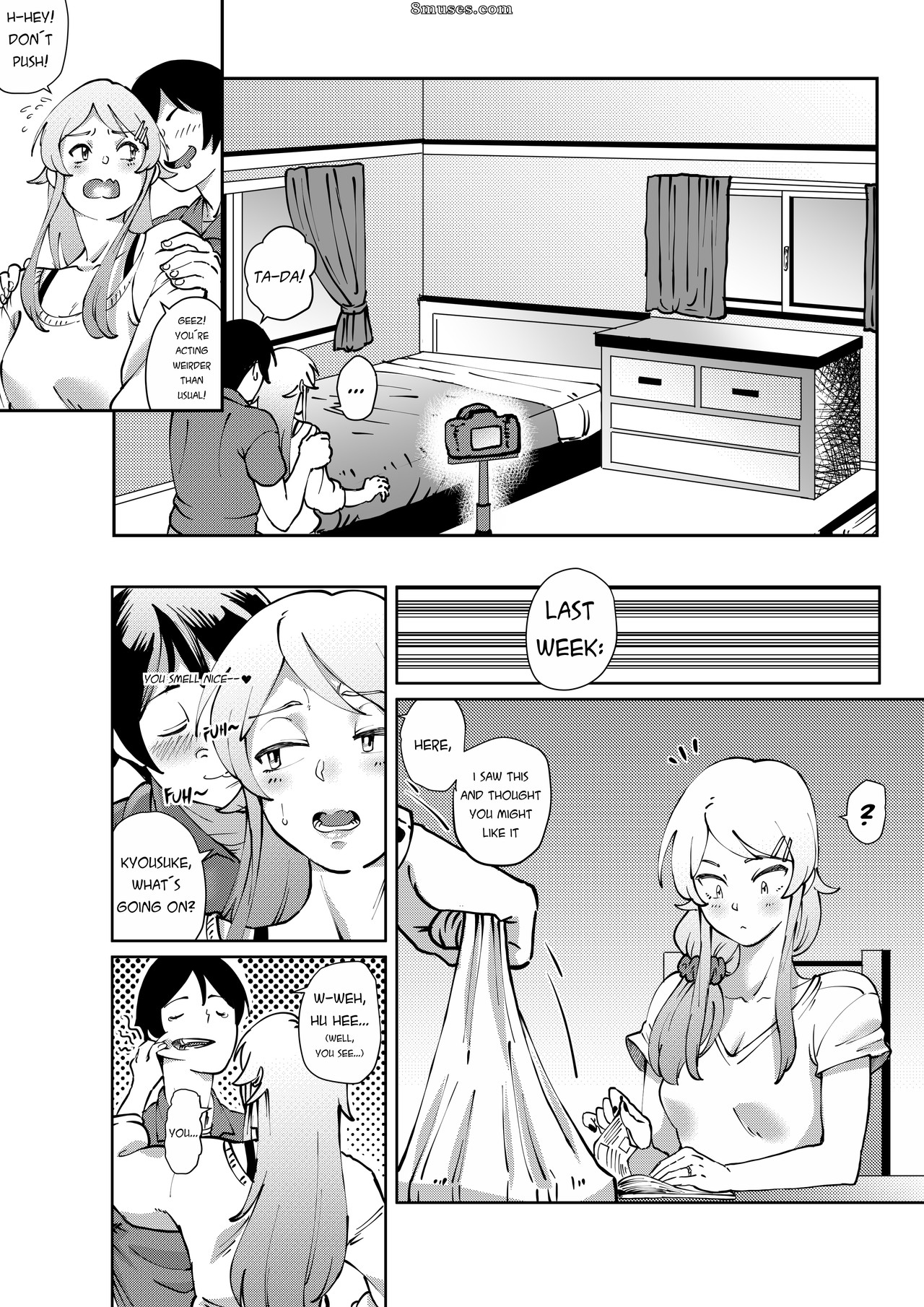 Aarokira Comics - I Can't Believe My Cute Younger Sister Agreed to Film a Sex Tape with Me - Page 12
