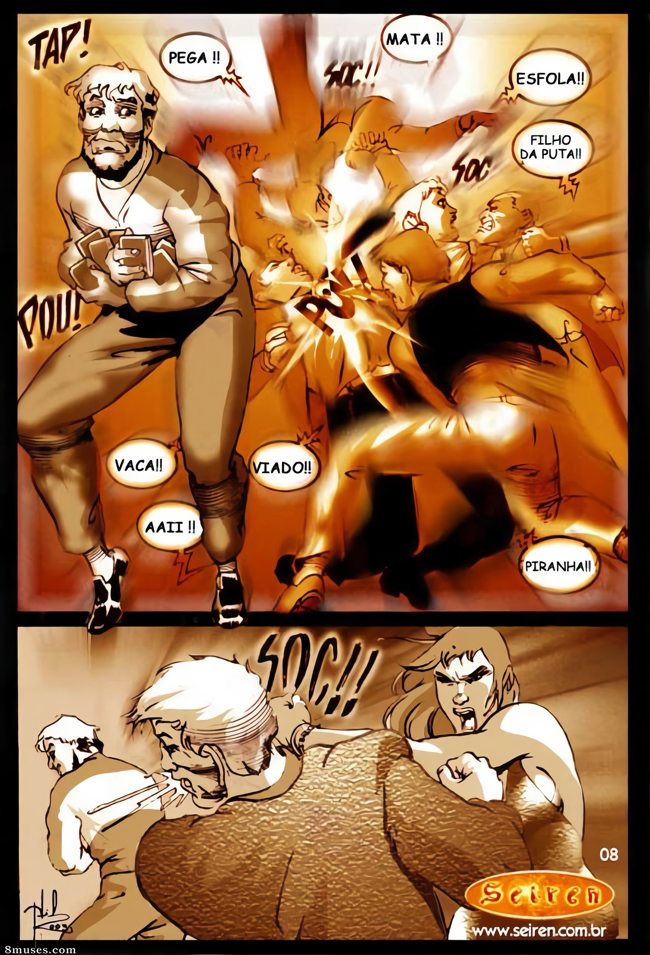 Seiren.com.br Comics - Fiesta de arrebato - Página 9