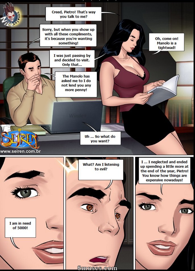 Seiren.com.br Comics - Sigilo financeiro - Página 4