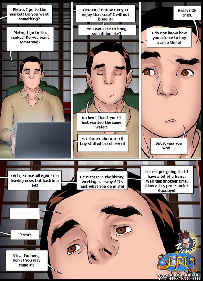 Seiren.com.br Comics - Sigilo financeiro - Página 2