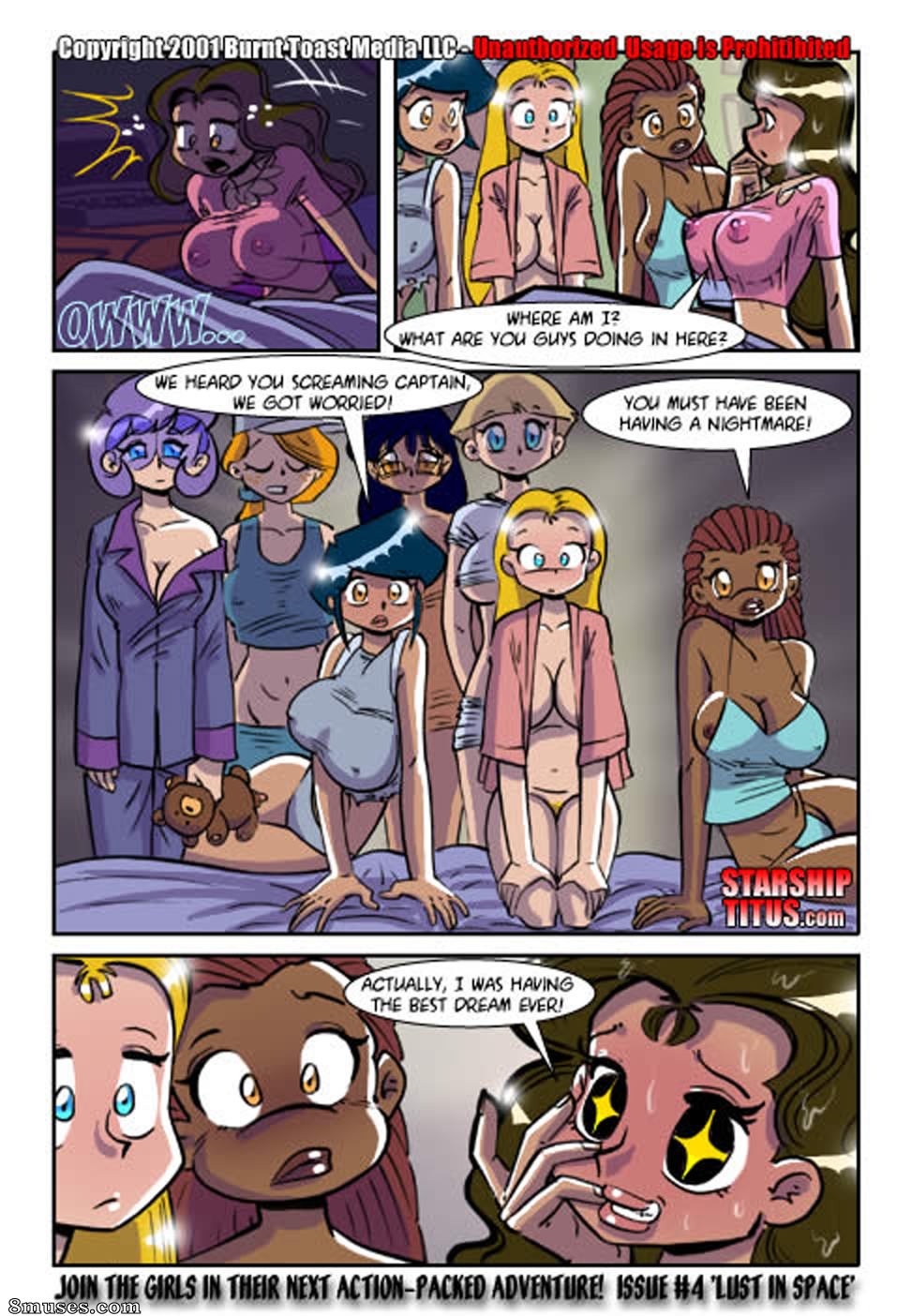 Burnt Toast Media Comics - Nave estelar Titus 03 - Página 13