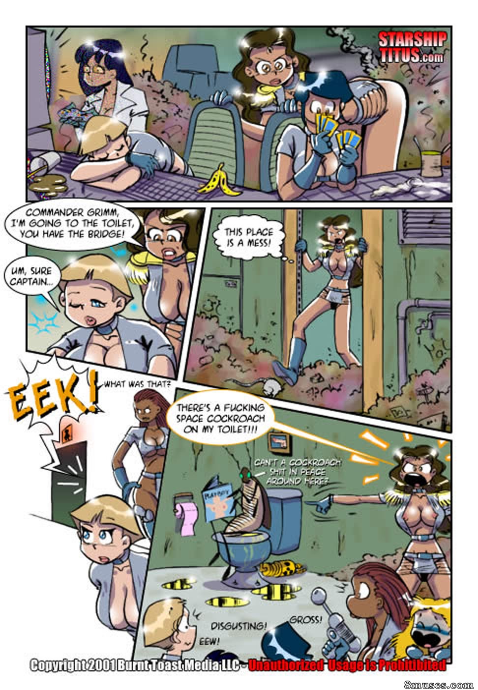 Burnt Toast Media Comics - Starship Titus 03 - Page 3