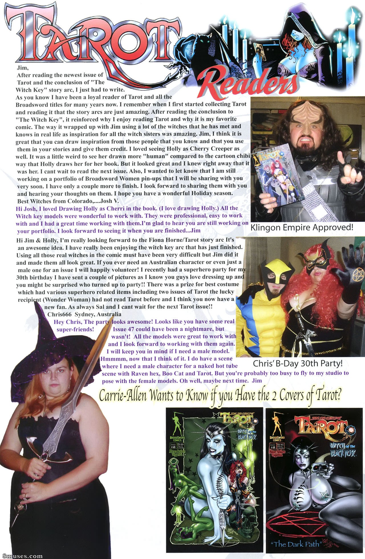 BroadSword Comics - Tarot - Witch of the Black Rose 048 - Page 29