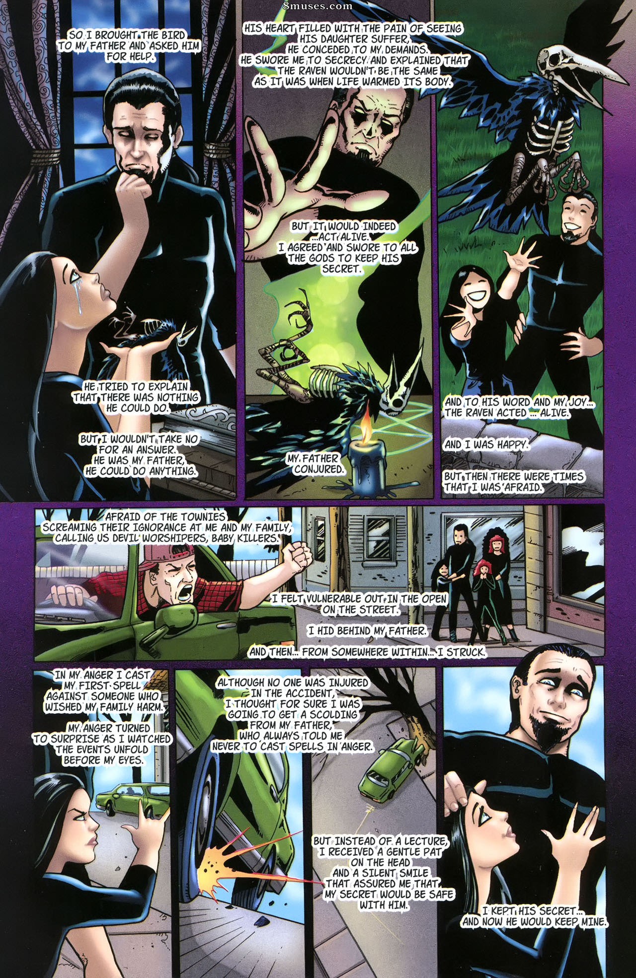 BroadSword Comics - Tarot - La sorcière de la rose noire 048 - Page 11