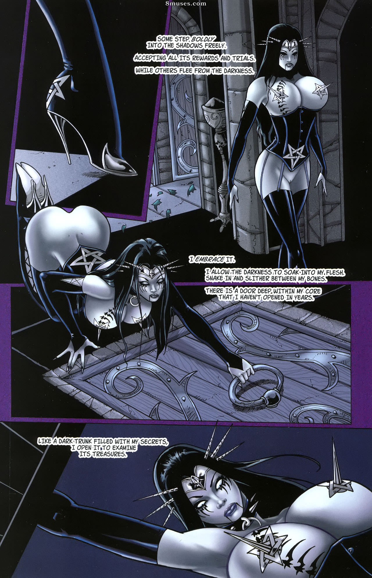 BroadSword Comics - Tarot - La sorcière de la rose noire 048 - Page 6