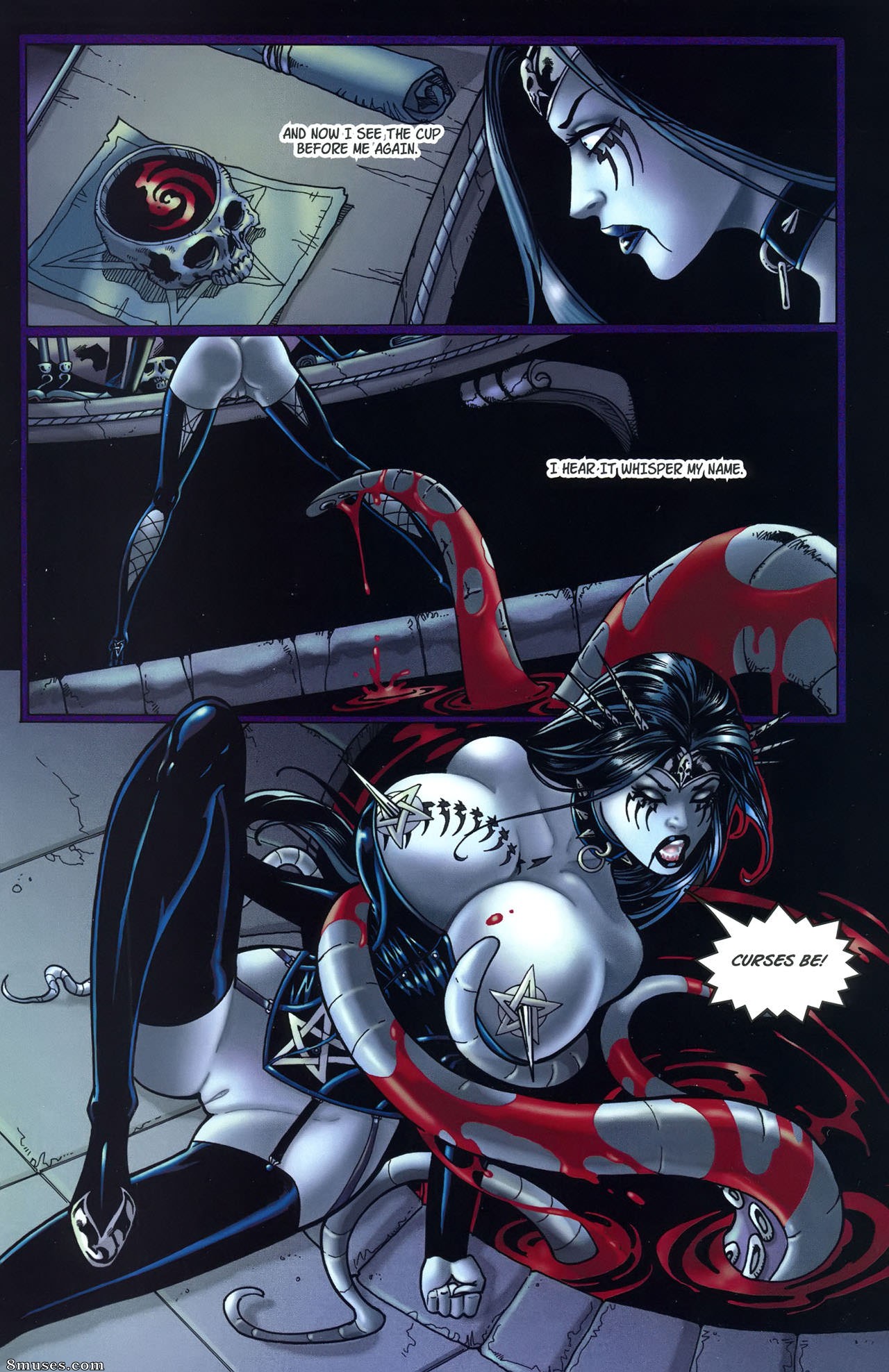 BroadSword Comics - Tarot - Witch of the Black Rose 048 - Page 17