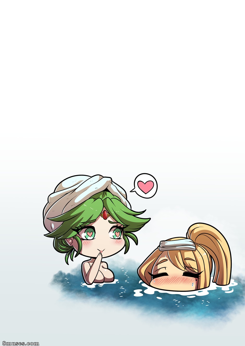 Kinkymation Comics - Garotas esmagadoras - Quarto de Samus e Palutena! - Página 18