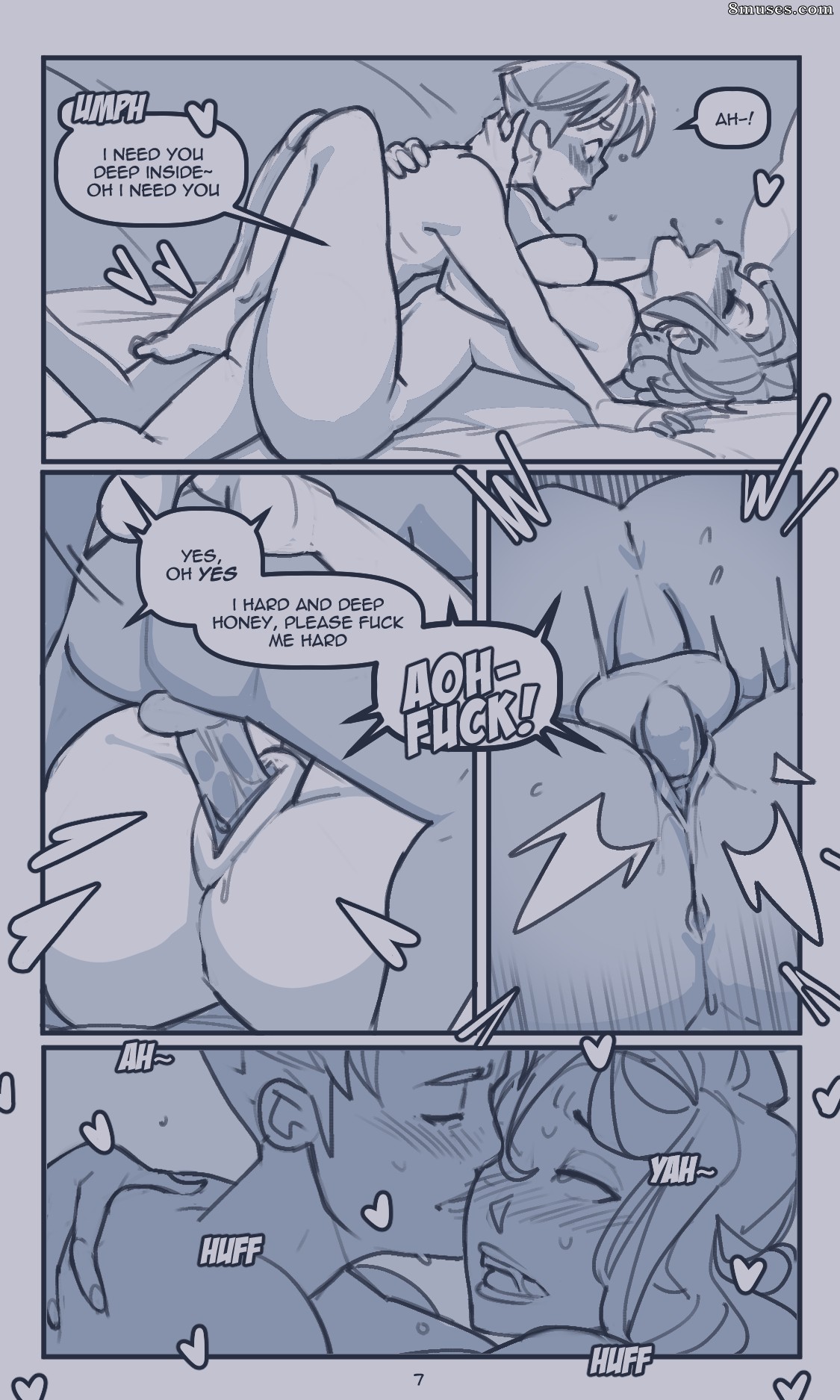 NotEnoughMilk Comics - Ficando por aqui - Página 7
