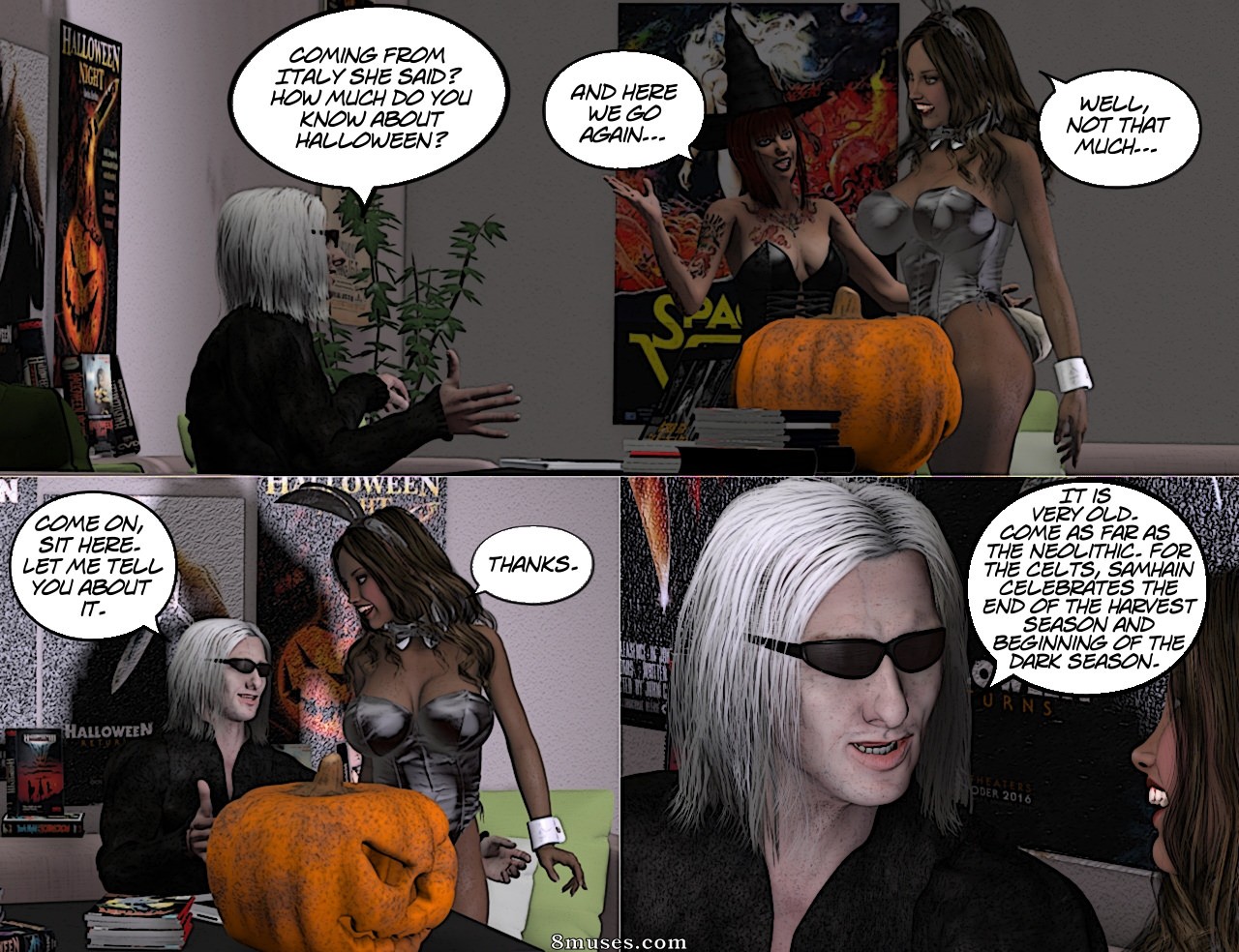 DarkCowboy Comics - The Halloween Orgy - Page 17