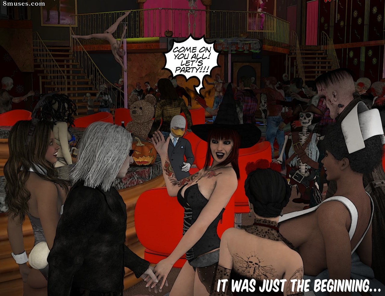 DarkCowboy Comics - The Halloween Orgy - Page 95