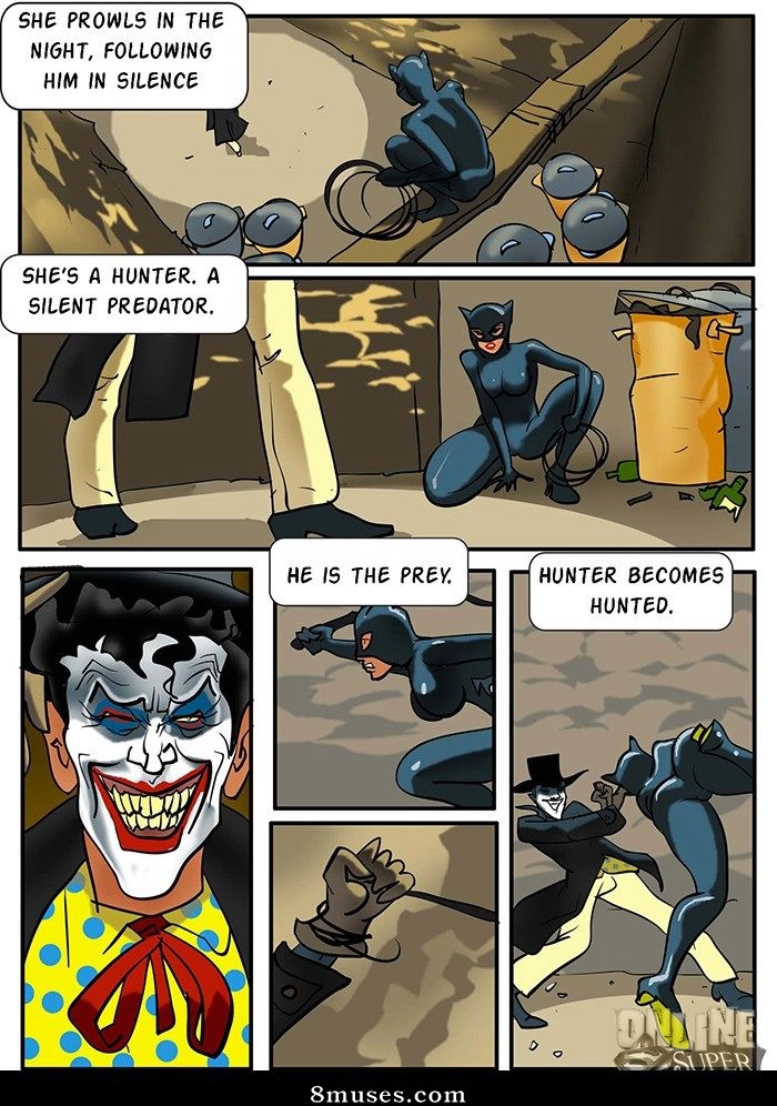 Online Superheroes Comics - Catwoman abusée par le Joker - Page 1