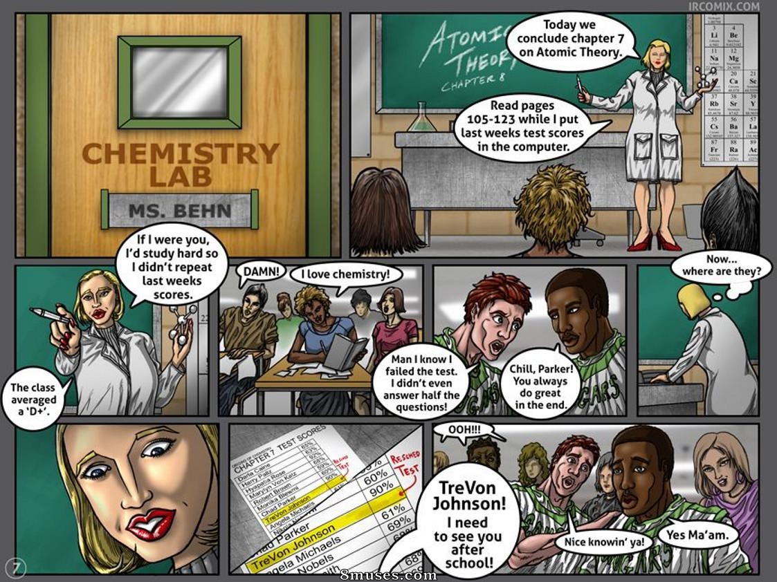 Pleasure Knights - The Cougars of Coogar High - Page 8