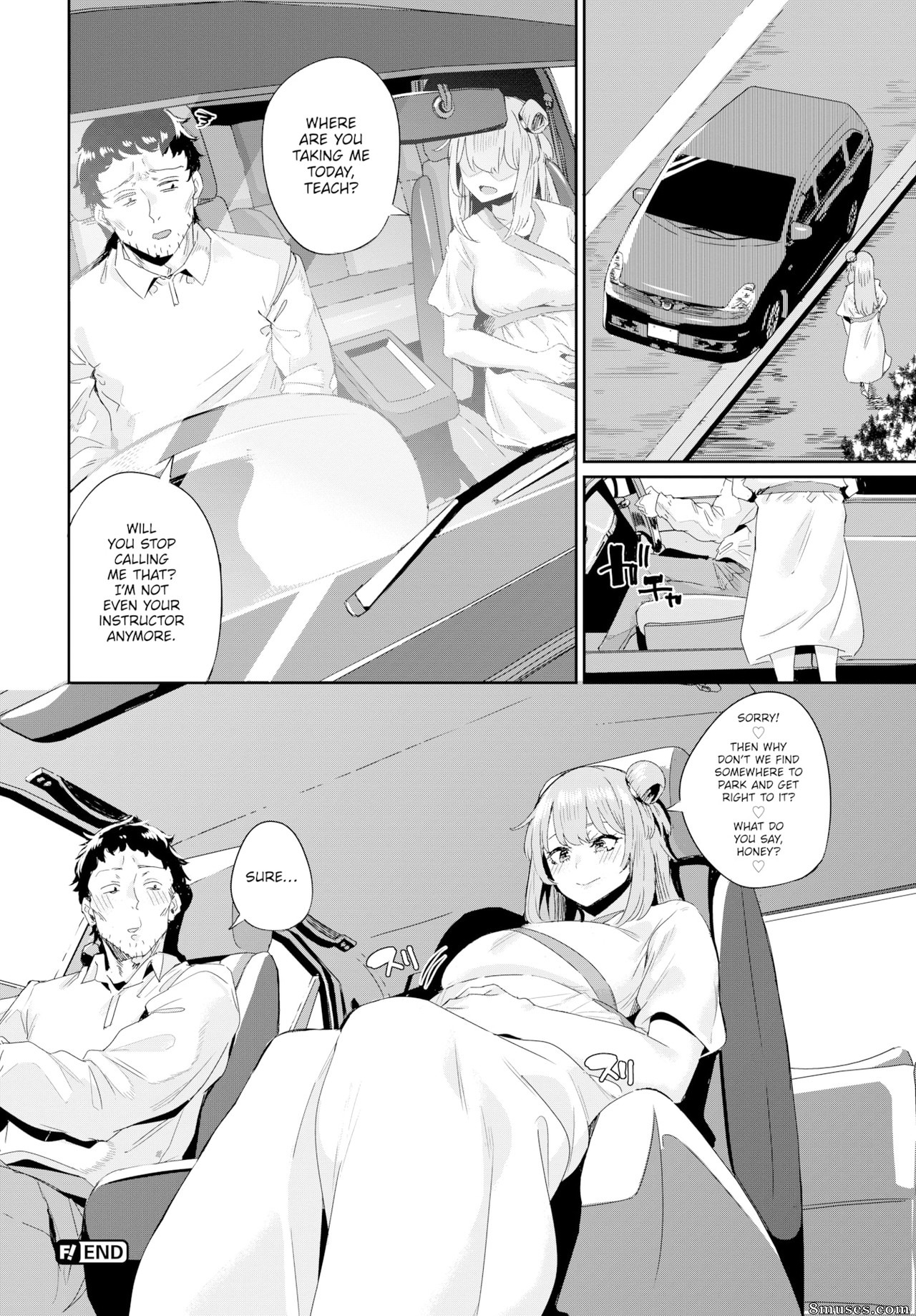 Page 20 | Fakku-Comics/yumoteliuce/Car-Sex-Instructor | 8muses - Sex Comics