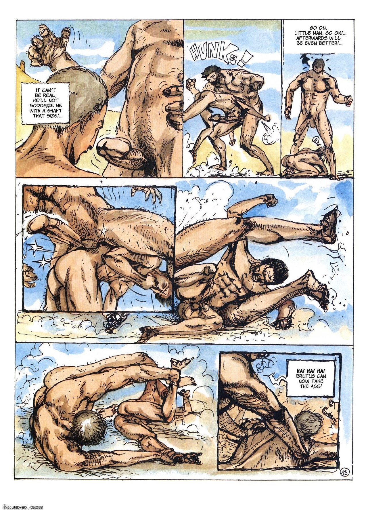 Peter Riverstone Comics - A Ilha das Perversões - Página 14